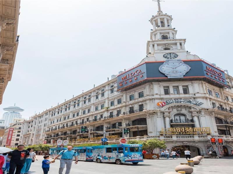 Jinjiang Inn Nanjing Road Pedestrian Streeteast Asia Hotel Shanghai Exterior foto